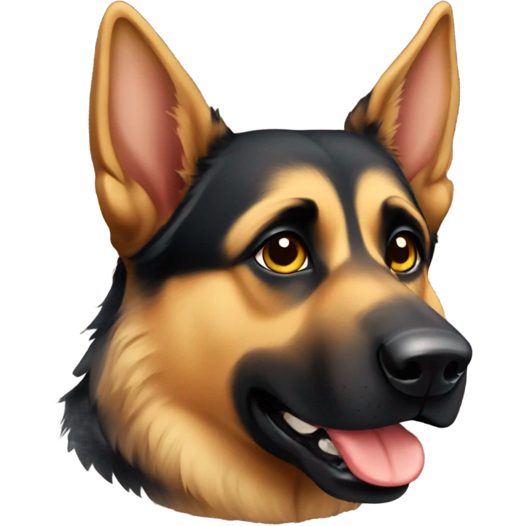 German shepherd  emoji