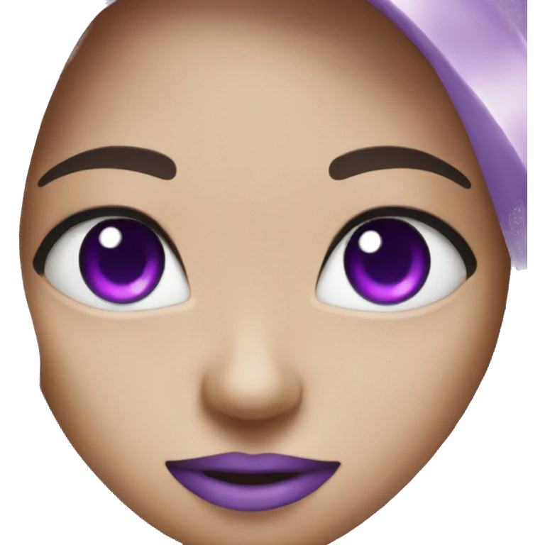Purple diamond  emoji