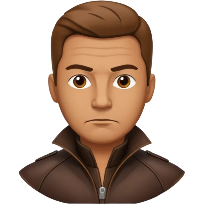 1619 marinero de cuero entero de edad 40 años emoji