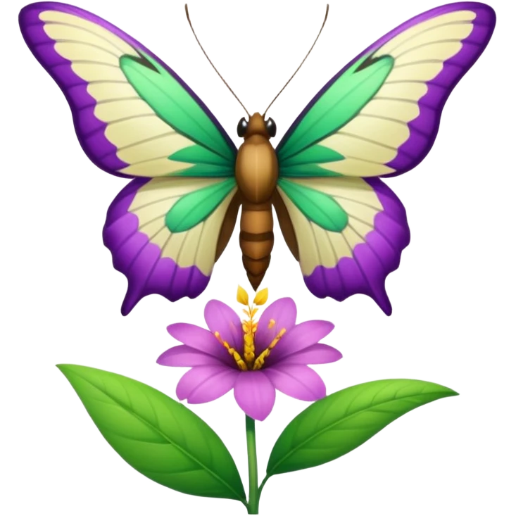 La la mañana se alegra entre flores y praderas ve avanzar mariposa bella y majestuosa entre colibrís emoji