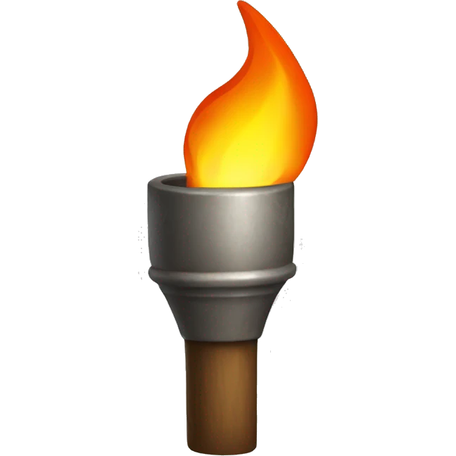 flame torch emoji