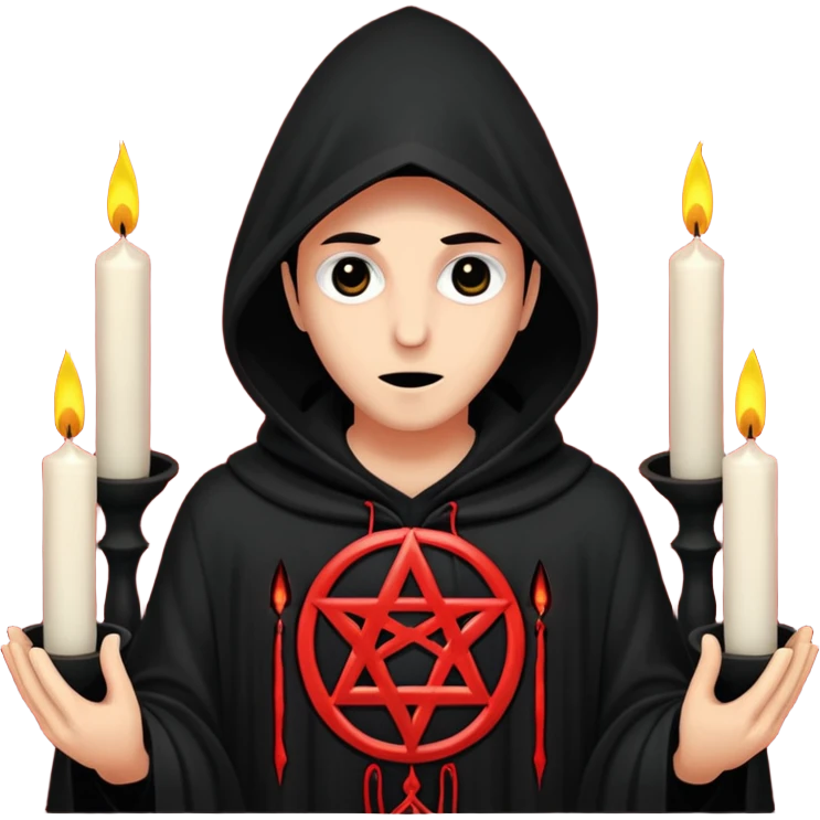 Satanic ritual emoji