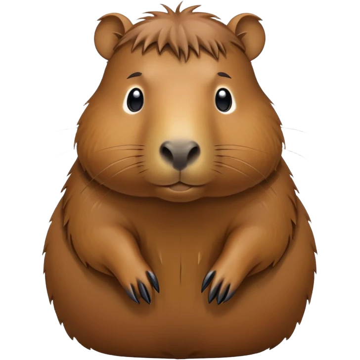 Capybara emoji