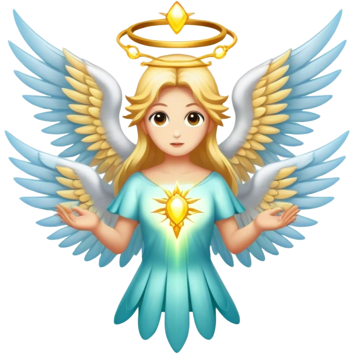 6 winged seraphim emoji