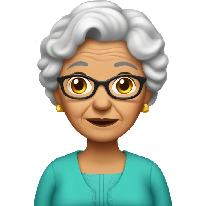 abuela reina emoji