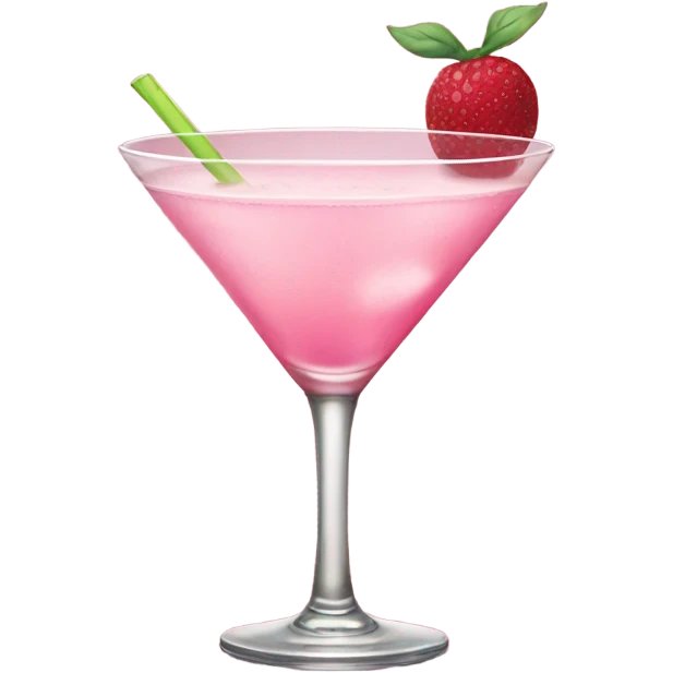 Pink Martini Drink emoji