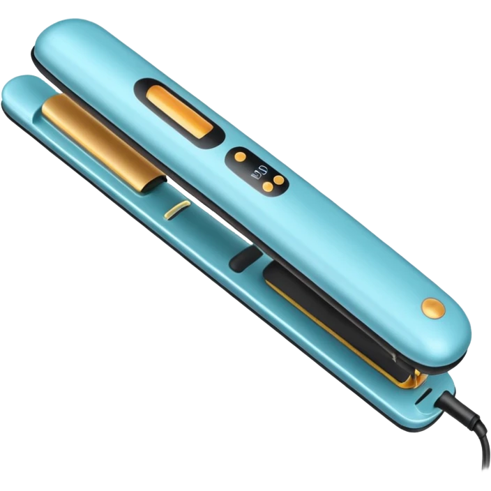 hair straightener emoji