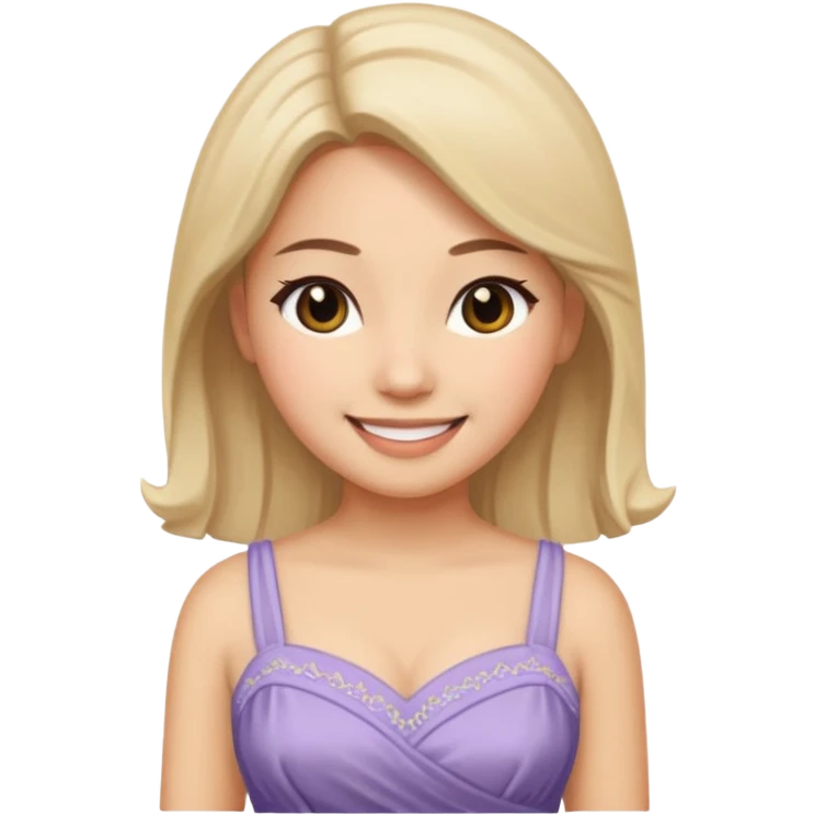pretty genmoji that looks like Katrina Kiaf emoji
