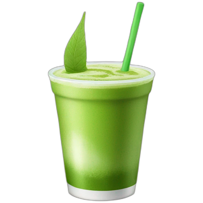 matcha with soda emoji