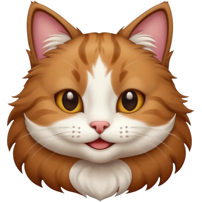 Cat happy bruin emoji