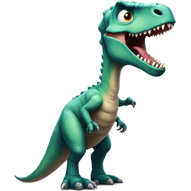 Tyrant dinosaur emoji