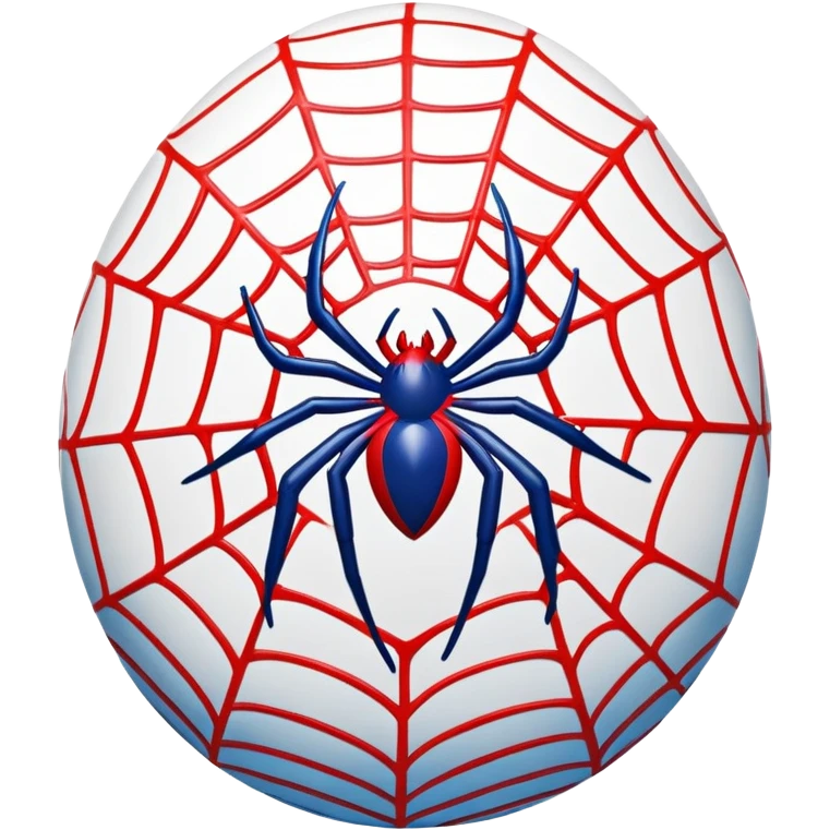 Design me a Spider-Man Easter egg emoji