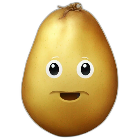 single potato emoji