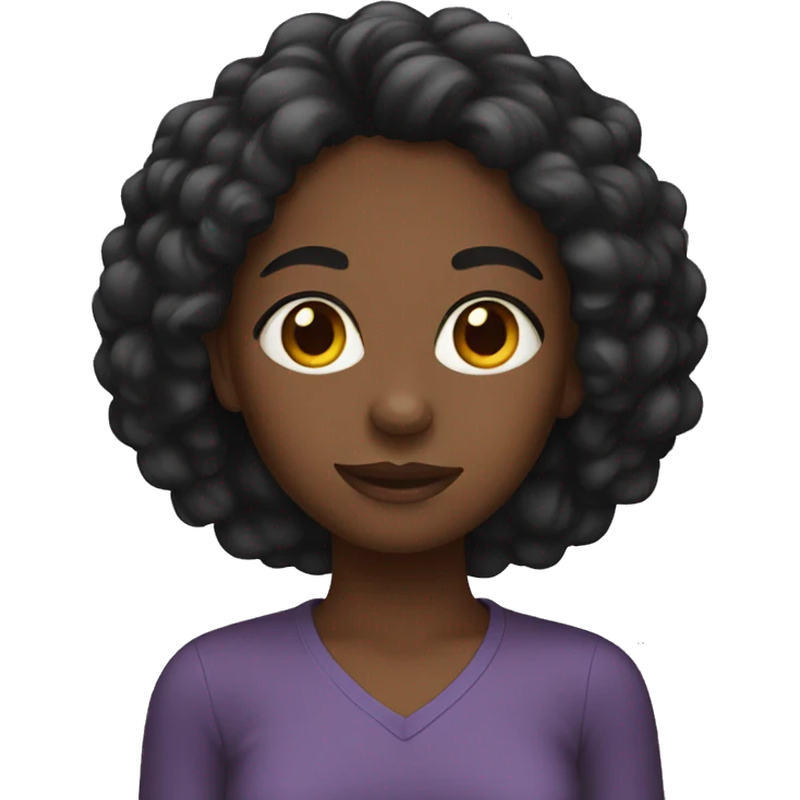 black girl emoji