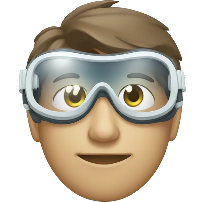 goggles for laboratory emoji