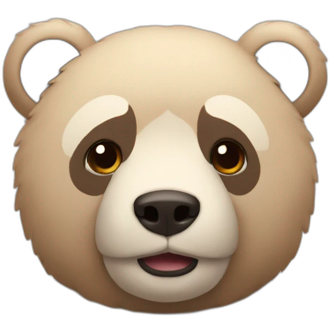 Oso barrigón  emoji