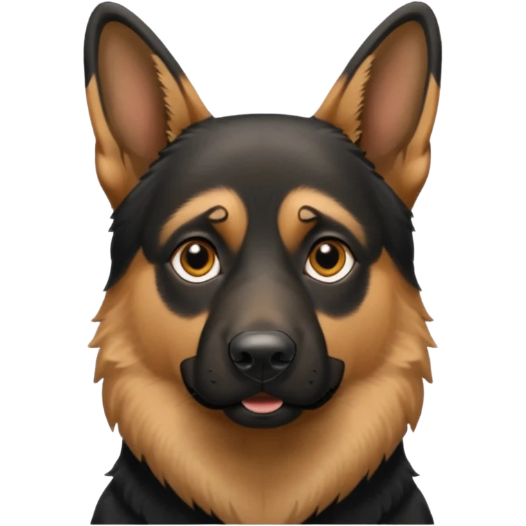 german shepard  emoji