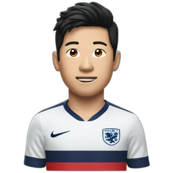 son heung min wearing nike emoji