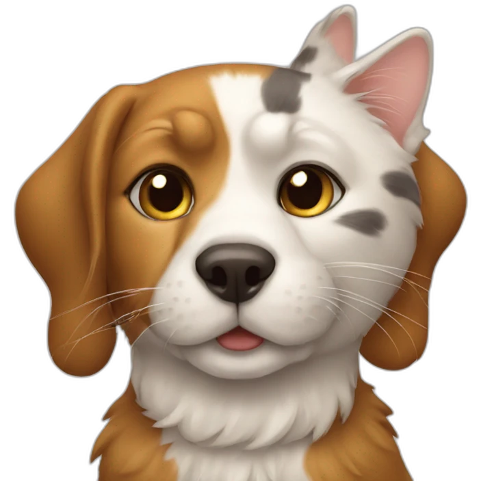 cat and dog emoji