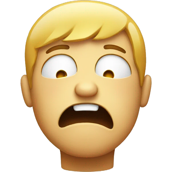 emoji face stressed  emoji