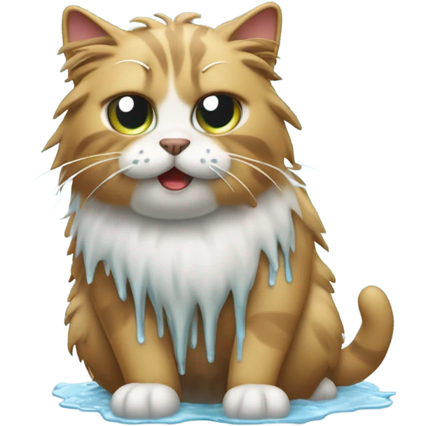 wet cat emoji