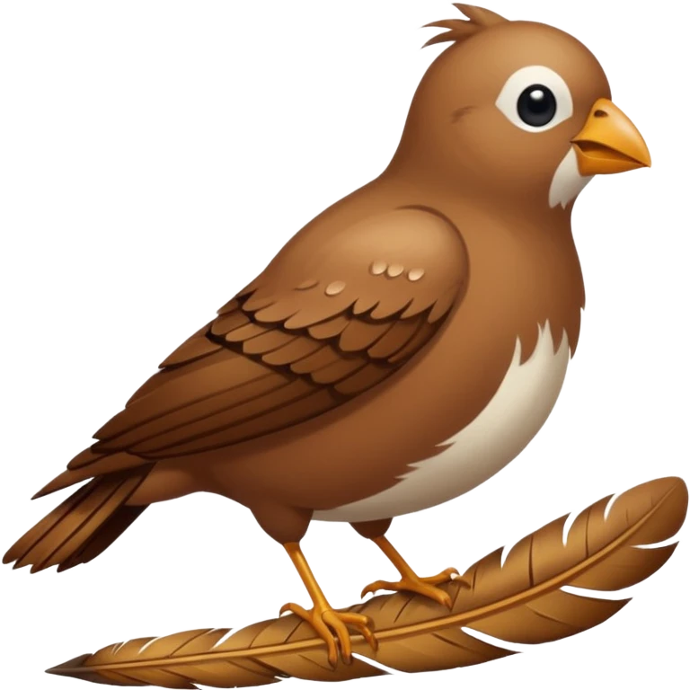 Oiseau qui fais caca sur les gens emoji