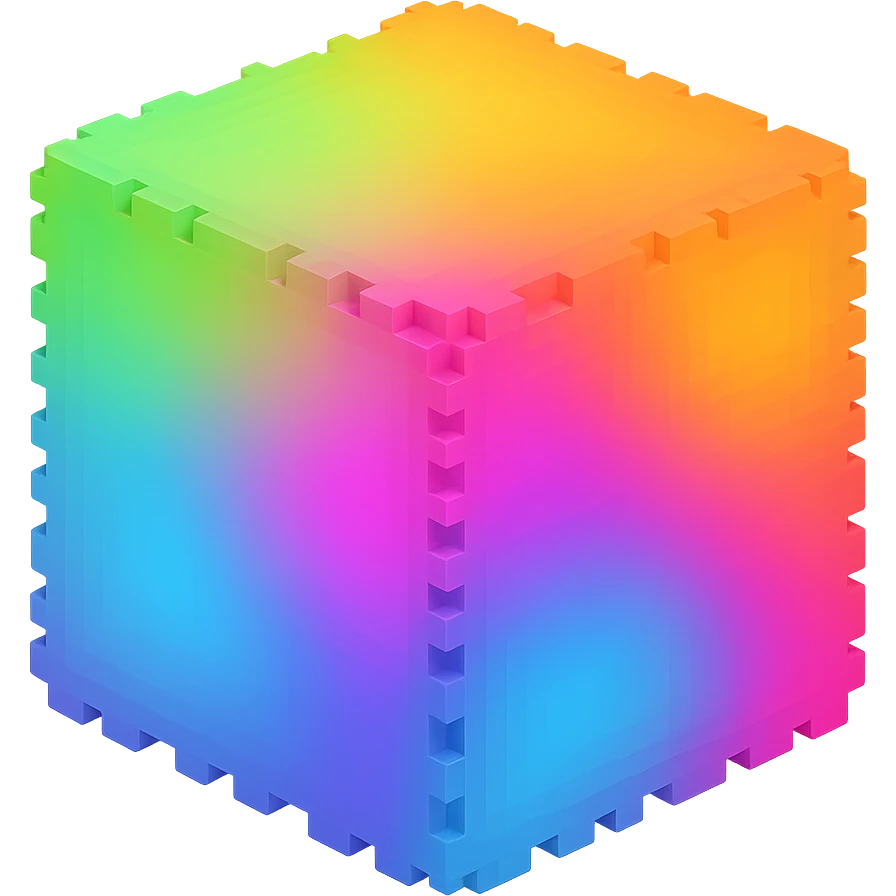 Can you do a beautiful soft, blurred, multi-colored gradient with hues of green, orange, purple, blue & red. An aurora UI or gradient mesh. Send it as a ong emoji