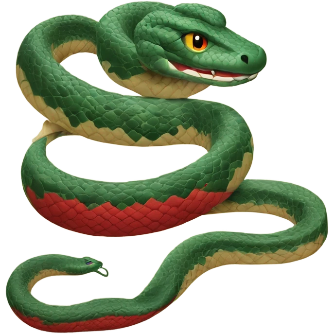 AÑO NUEVO CHINO DECORACIÓN DE SERPIENTE ROJA AÑO DE LA SEPIENTE emoji
