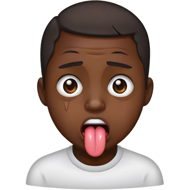 🙂👎🏿👅🥵😰 emoji