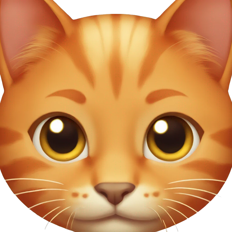 Orange cat emoji