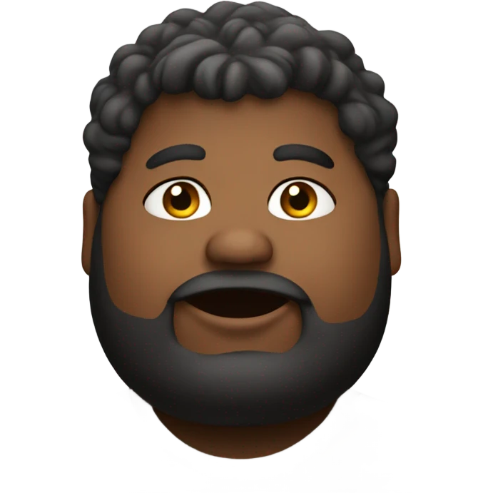 Fat person emoji