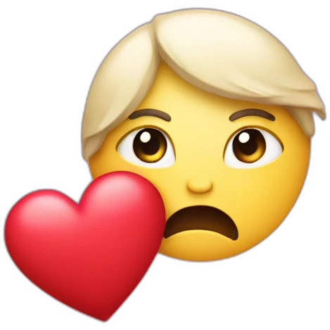 valentines day image representing bad day emoji
