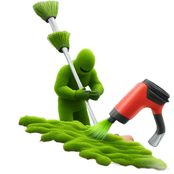 roof moss cleaner emoji
