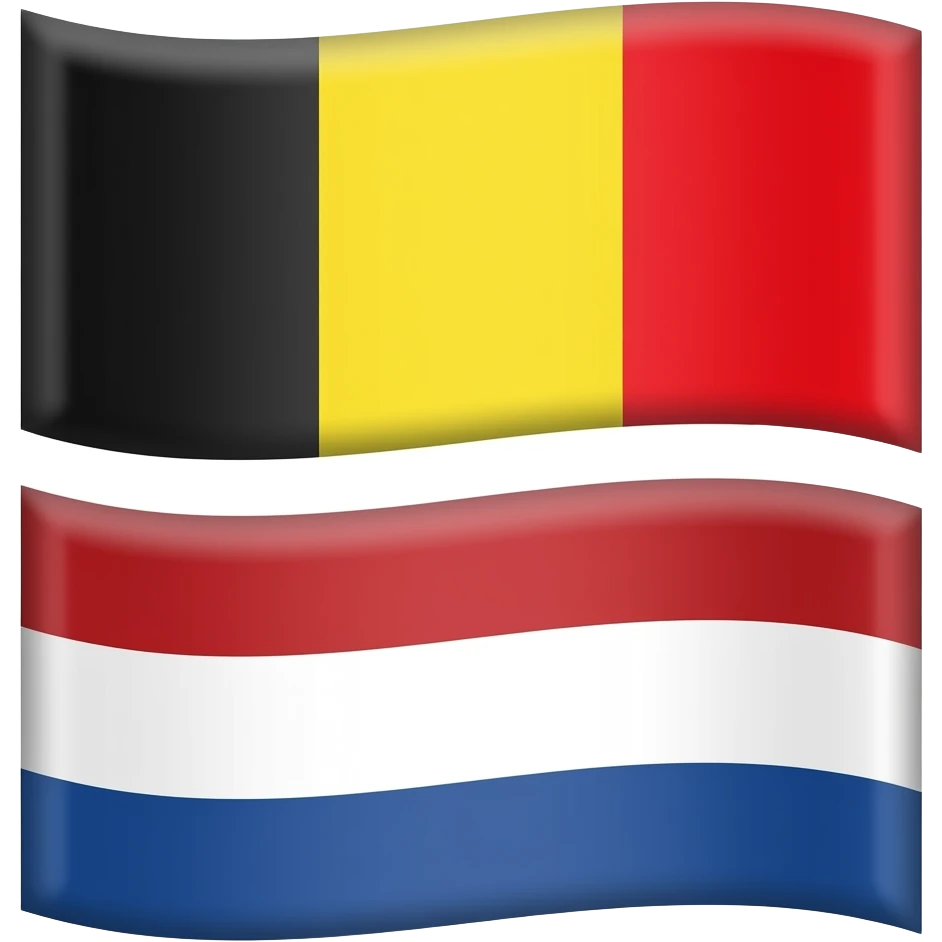 belgium netherlands flag emoji