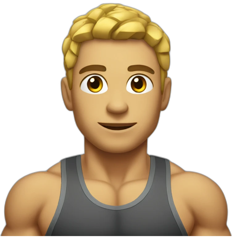 Chelo en el gym emoji