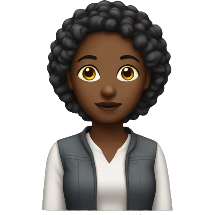 Black girl  emoji