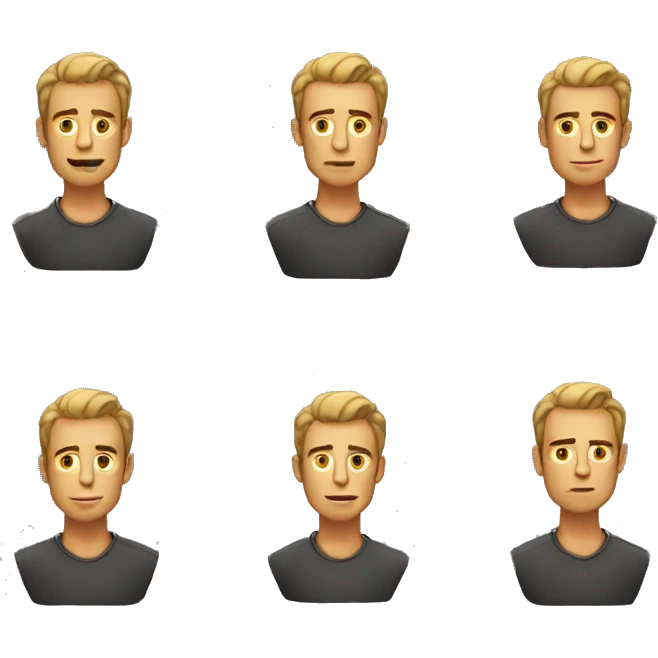 bold men emoji