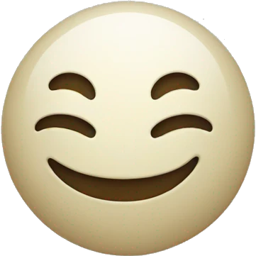 Smiley moving his head upwards (with movement) emoji