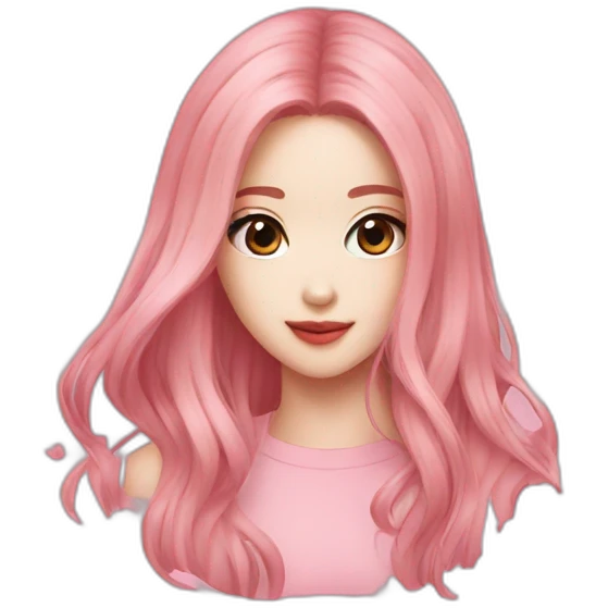 rosé blackpink emoji