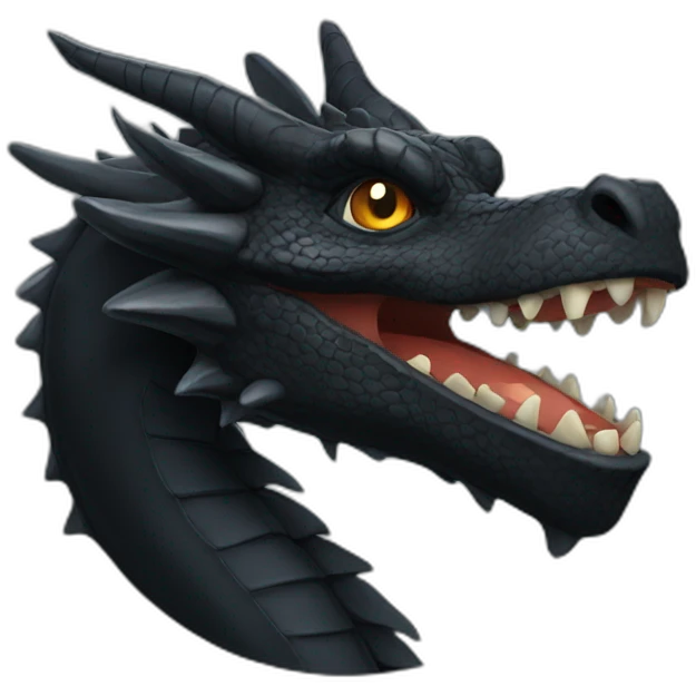 black dragon emoji