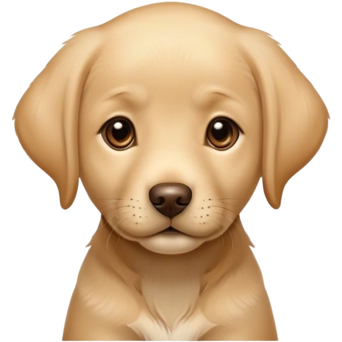 cute labrador puppy emoji