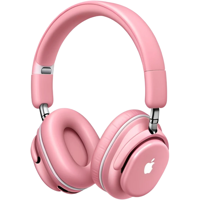 pink Apple AirPods Max headphones emoji