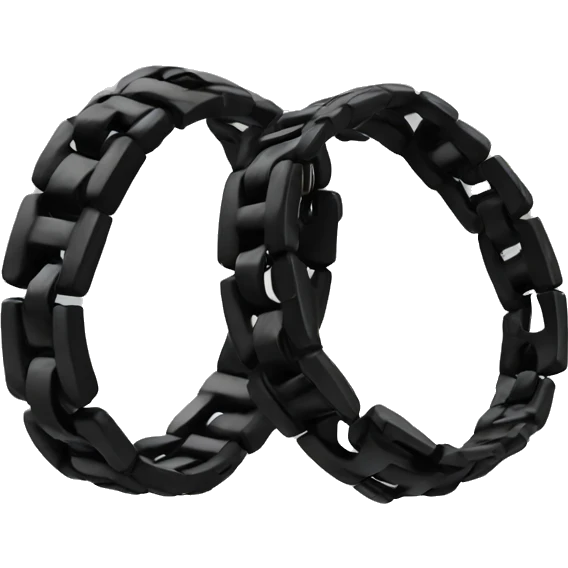 Black bracelet emoji