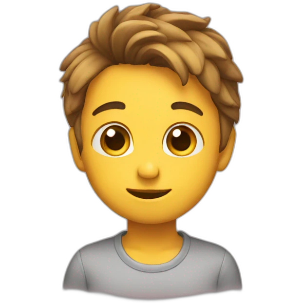 Shy emoji