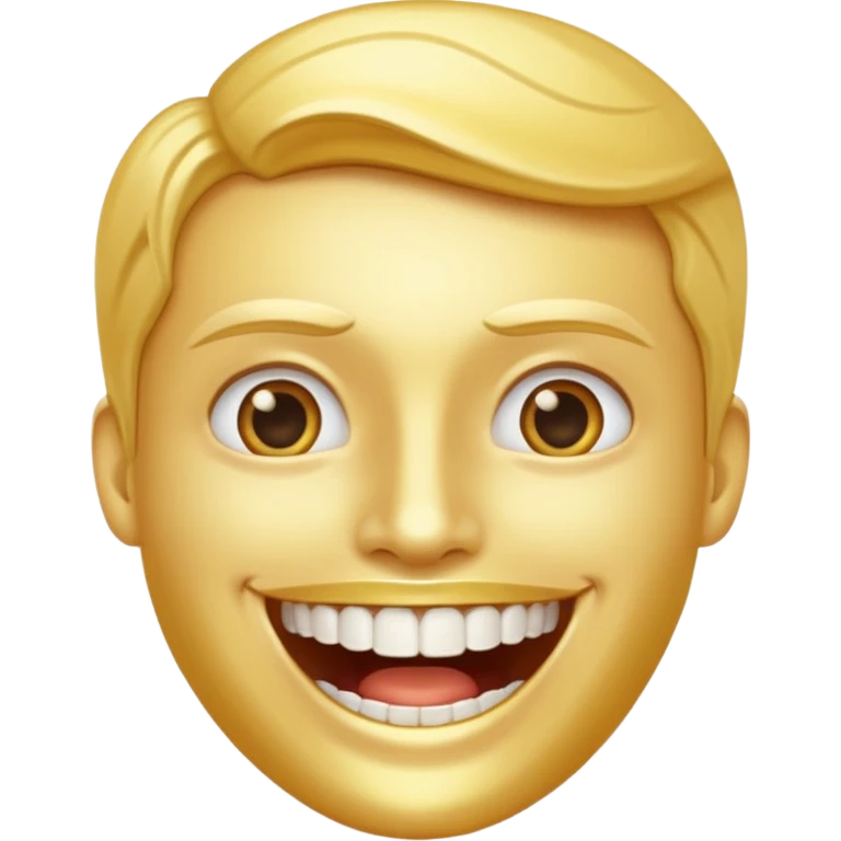 Golden smile dent klinik emoji