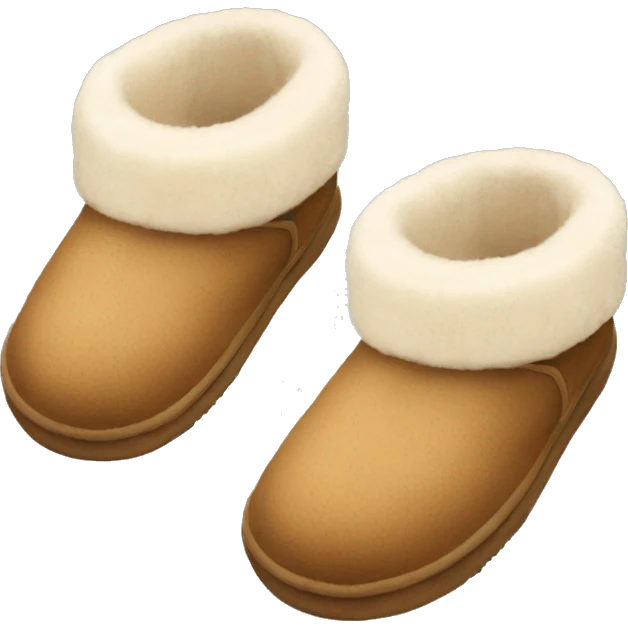 Cute ugg slippers emoji