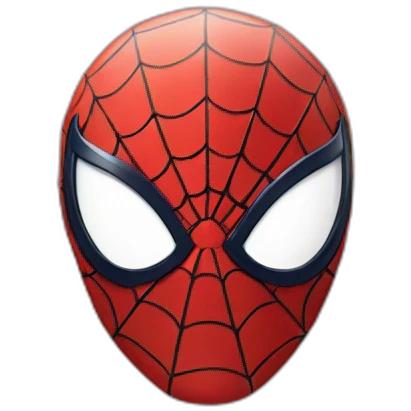Spider-man mask emoji