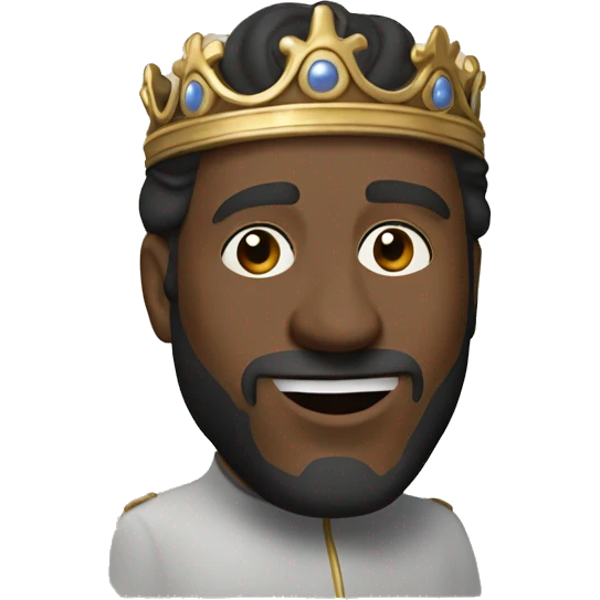 Le roi lépreux Baldwin avec son masque sur le visage qui lève la main 🙋 emoji