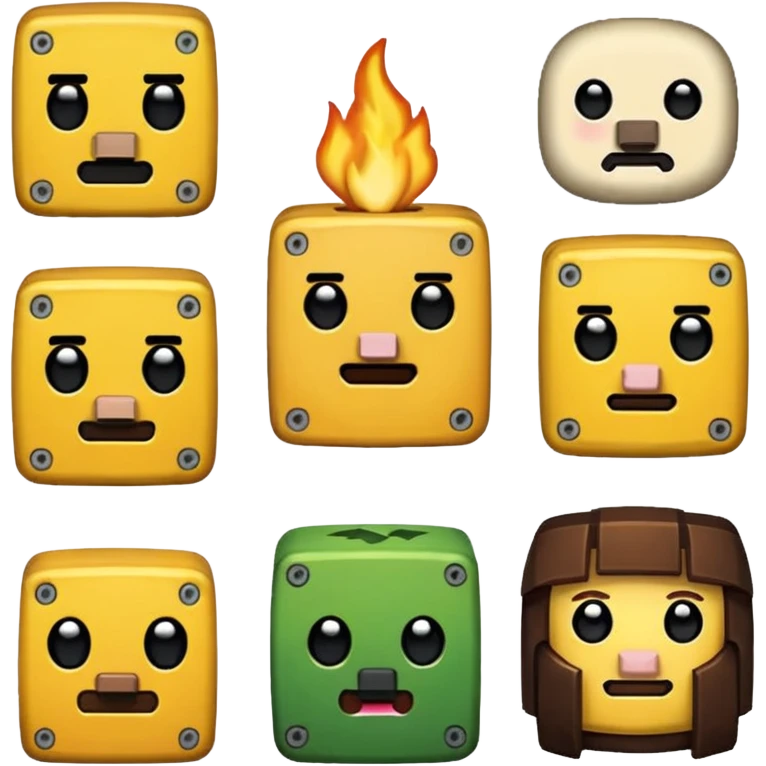 tôi muốn 1 emoji đặc trưng của minecraft emoji
