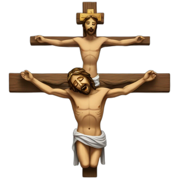Crucified Jesus emoji